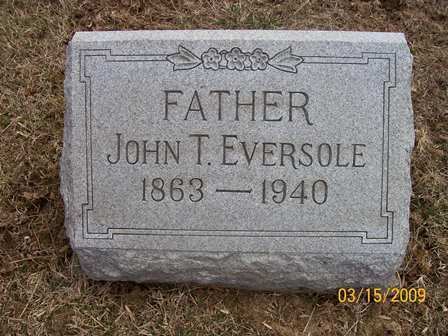 John T. Eversole John T Eversole 1863 1940 Find A Grave Memorial