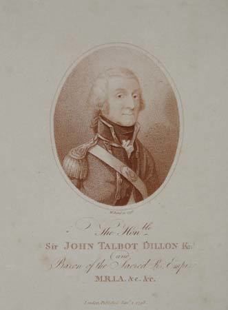 John Talbot Dillon John Talbot Dillon Knt And Baron of the Sacred R Empire MRLA