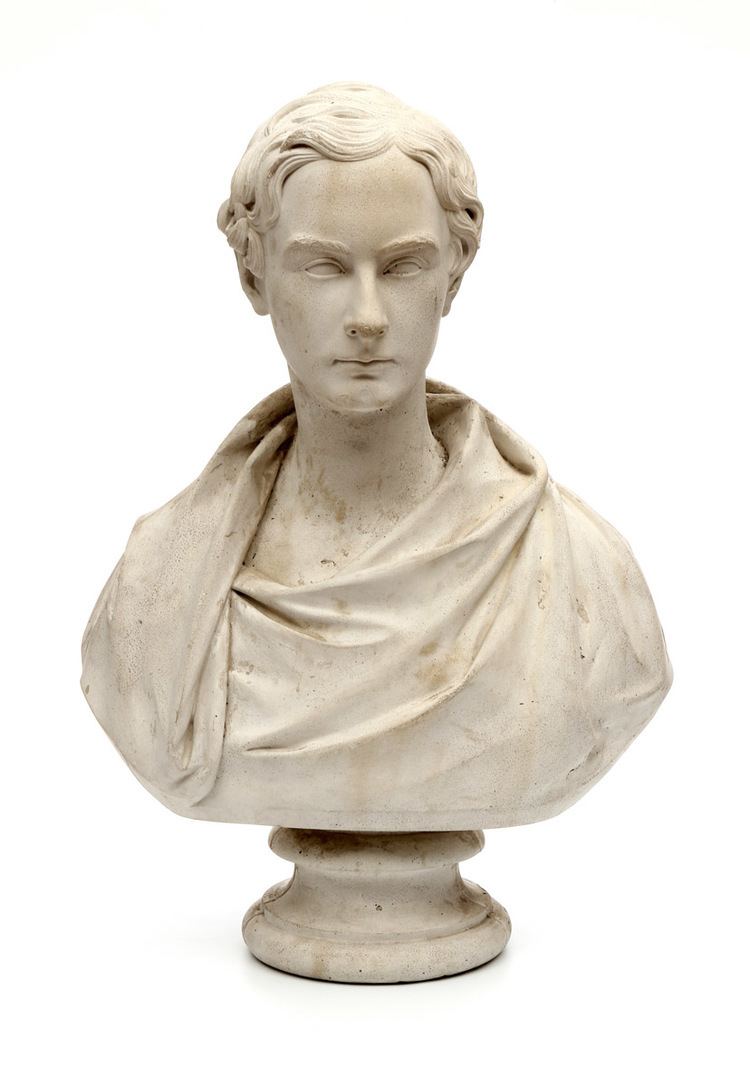 John Ternouth JOHN TERNOUTH 17951849 bust Sculpture in plaster Signature and