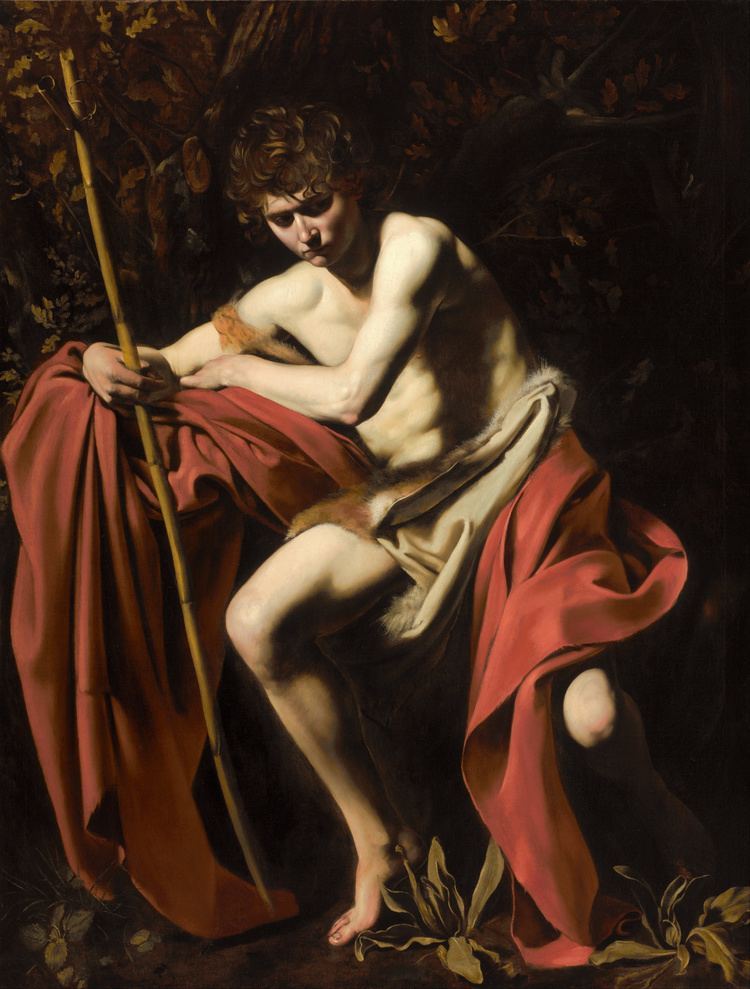 John the Baptist (Caravaggio) httpsuploadwikimediaorgwikipediacommons44