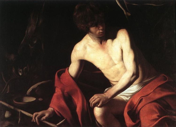 John the Baptist (Caravaggio) Caravaggio St John the Baptist c 1604 The light is palpable