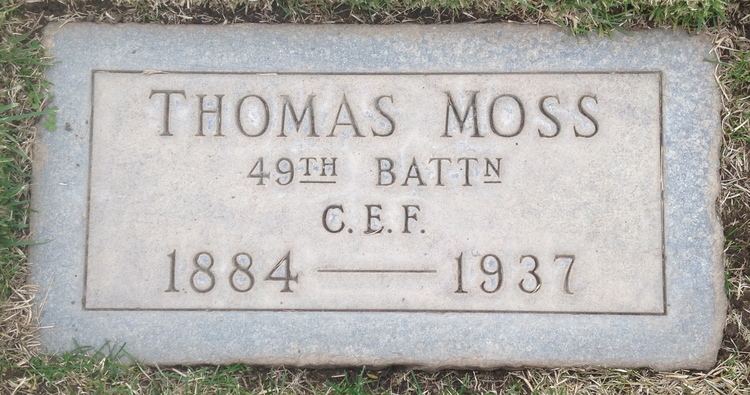 John Thomas Moss John Thomas Moss 1884 1937 Find A Grave Memorial