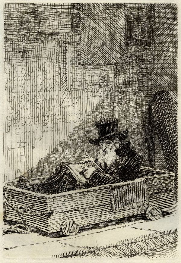 John Thomas Smith (engraver) Vagabondiana of 1817 Spitalfields Life