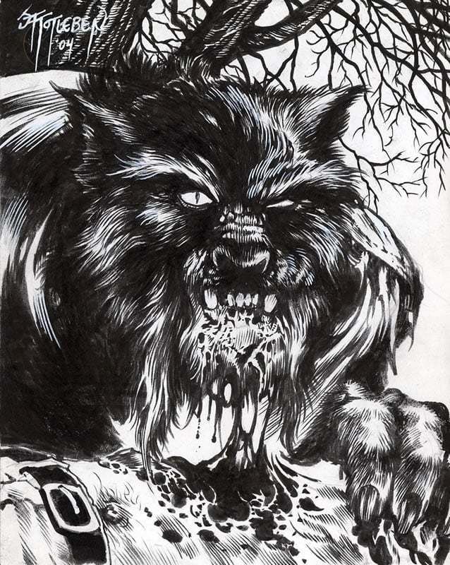 John Totleben werewolfjpg