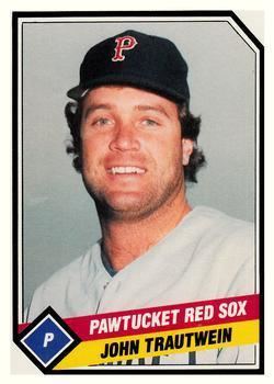 John Trautwein Pawtucket Red Sox Gallery The Trading Card Database