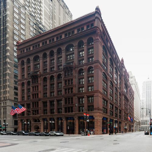 John Wellborn Root The Rookery Chicago 1888 arch Daniel Burnham John Wellborn