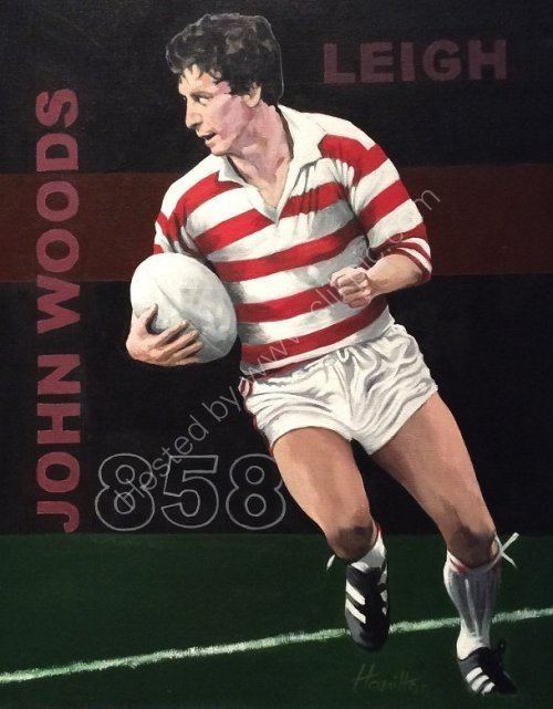 John Woods (rugby league) Sports Action Art John Woods Leigh Rugby League Club