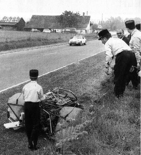 John Woolfe John Woolfe fatal crash at Le Mans 1969 Deadly racing crashs