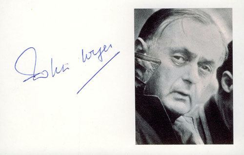 John Wyer JOHN WYERautograph collection of Carlos Ghys
