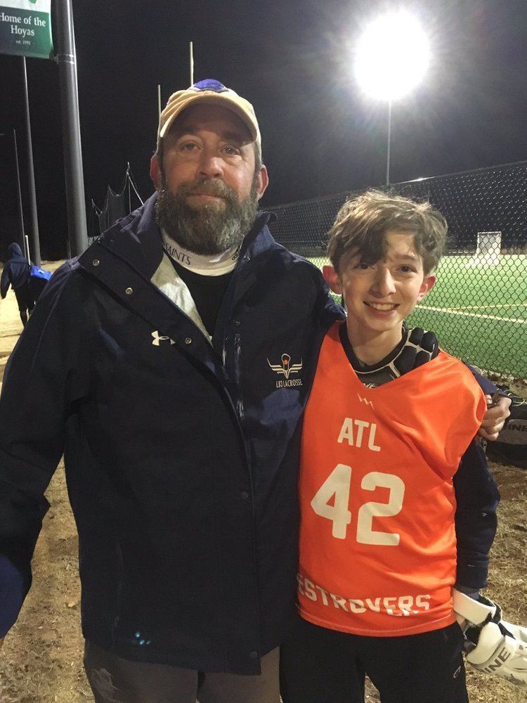 John Zulberti John Driscoll on Twitter Graham with the lacrosse whisperer the