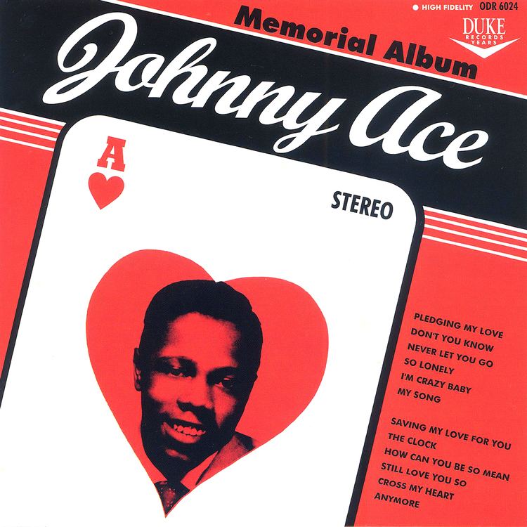 Johnny Ace Darius Don39t You Get The Feelin Johnny Ace Memorial