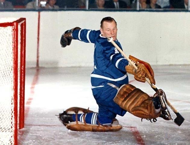 Johnny Bower Maple Leafs By The Numbers No 1 Johnny Bower