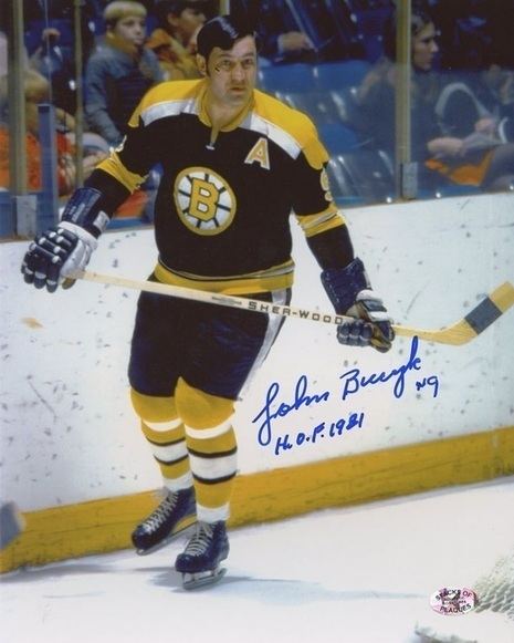 Johnny Bucyk 1974 Bostons John Bucyk beame the highest scoring left wing in NHL