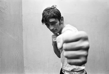 Johnny Famechon Fairfax Syndication Boxer Johnny Famechon trains in Sydney 1969