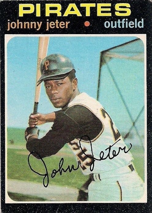 Johnny Jeter (baseball) Topps 1971 no 47 johnny jeter
