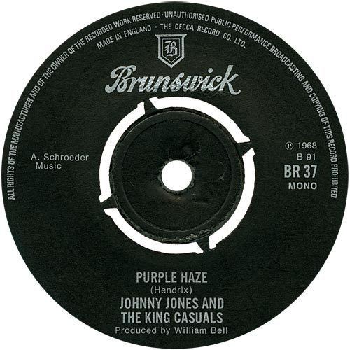 Johnny Jones and the King Casuals 45cat Johnny Jones And The King Casuals Purple Haze Baby Boy
