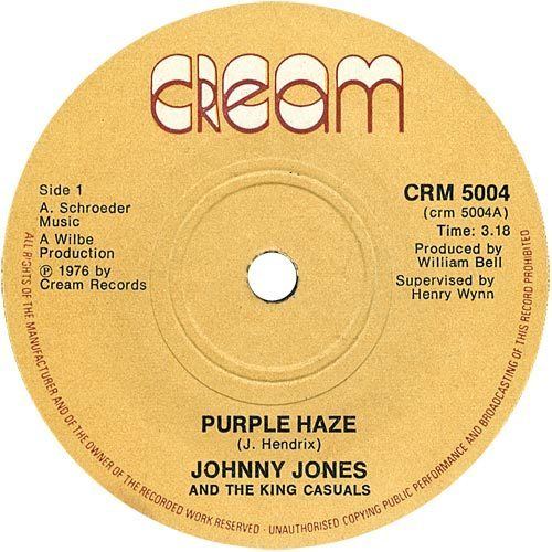 Johnny Jones and the King Casuals 45cat Johnny Jones And The King Casuals Purple Haze Horsing