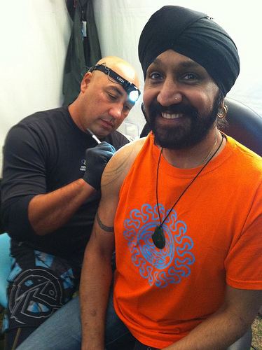 Johnny Kalsi Johnny Kalsi tatoo HippieShirt Flickr Photo Sharing