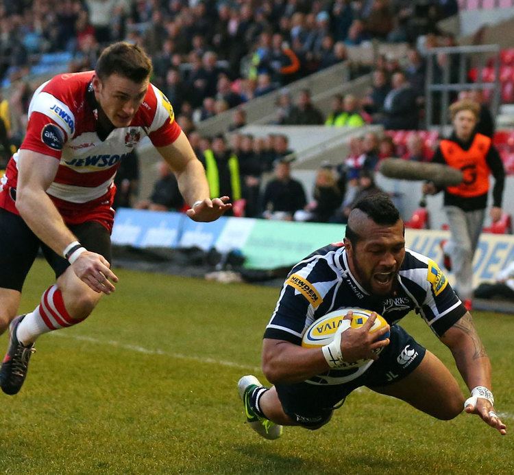 Johnny Leota Sale39s Johnny Leota dives over for a try Rugby Union