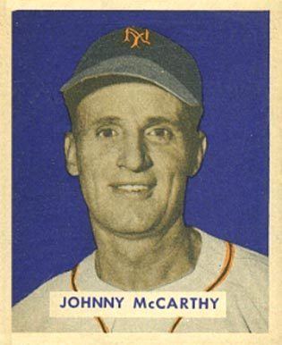 Johnny McCarthy (baseball) 1949 Bowman Johnny McCarthy 220 Baseball Card Value Price Guide