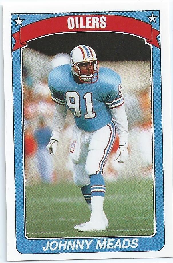 Johnny Meads HOUSTON OILERS Johnny Meads 65 American Football 9091 UK Edition