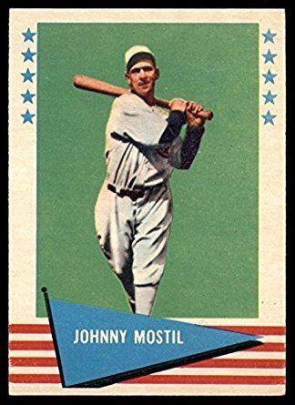 Johnny Mostil Amazoncom Baseball MLB 1961 Fleer 64 Johnny Mostil NM Near Mint
