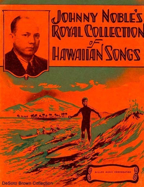 Johnny Noble 1929 Cover of Johnny Noble The Surf Blurb