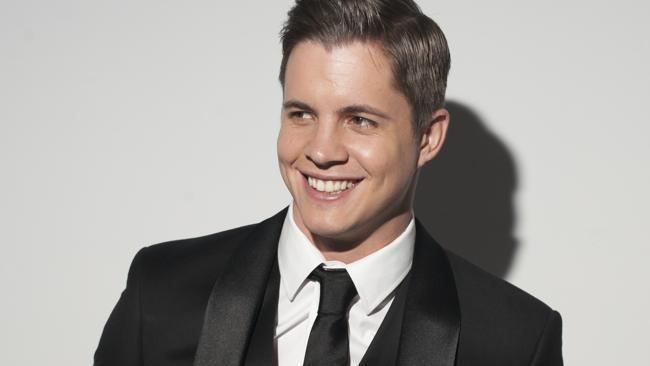 Johnny Ruffo Johnny Ruffo gets his suit and tie on for Untouchable