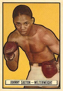 Johnny Saxton 1951 Topps Ringside Boxing Johnny Saxton 18 Boxing Other Card