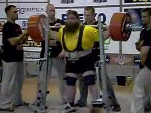 Johnny Wahlqvist Johnny Wahlqvist squat 1attempt YouTube