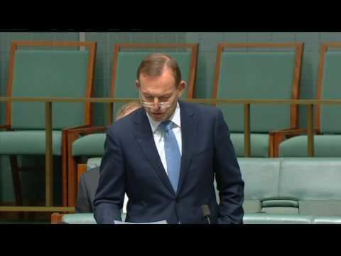Johno Johnson Tony Abbott MP remembers his friend Johno Johnson YouTube