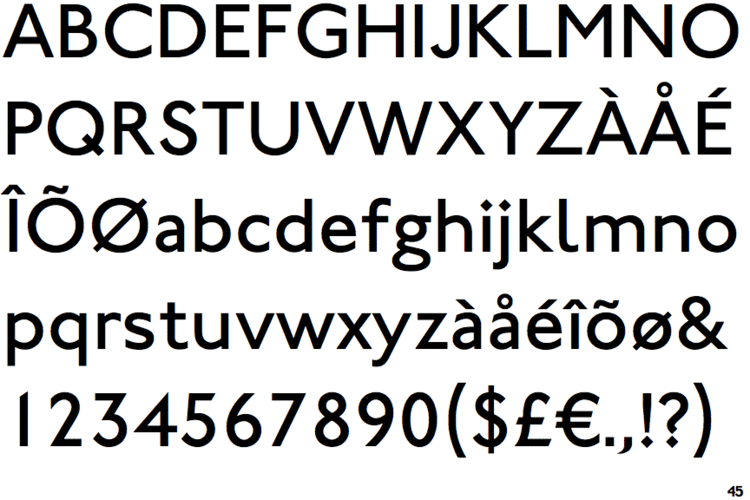 Johnston (typeface) Identifont ITC Johnston