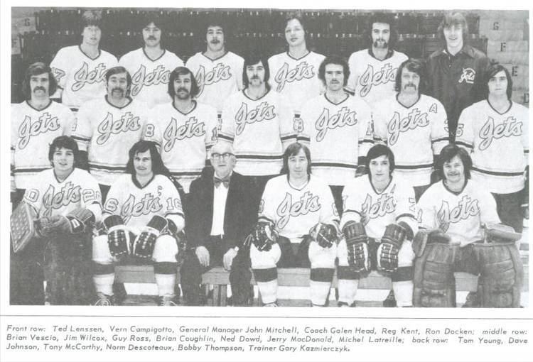 1974 Johnstown Jets Original Team 11X14 Photo w/Matting - NHL Auctions