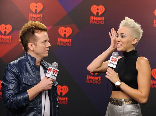 JoJo Wright Miley Cyrus and JoJo Wright Photos 2012 iHeartRadio