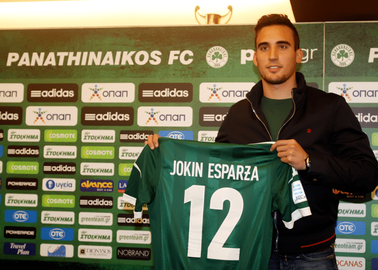 Jokin Esparza El Panathinaikos presenta a Jokin Esparza Navarra Sport