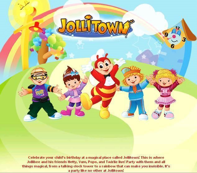 Jollitown Jollibee Party Package Themes