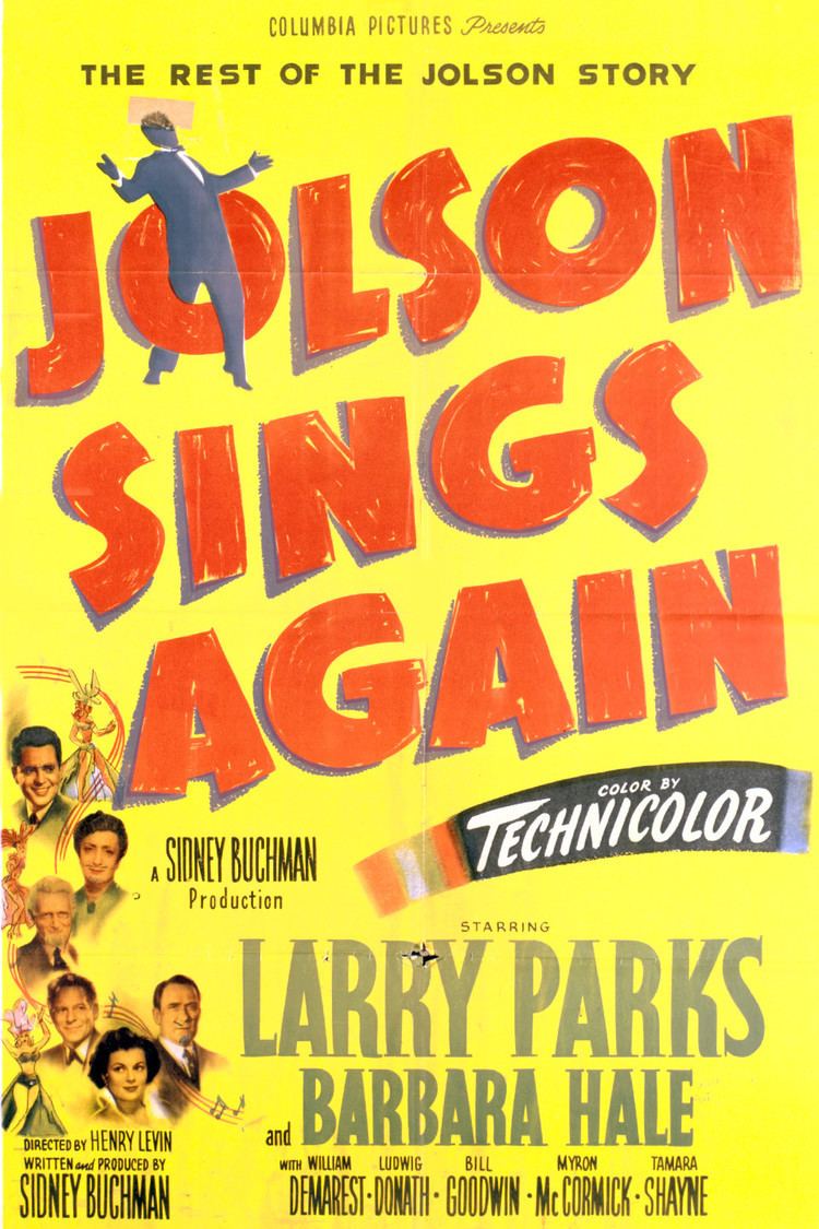 Jolson Sings Again wwwgstaticcomtvthumbmovieposters3455p3455p