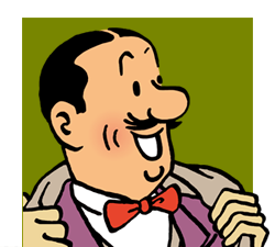 Jolyon Wagg Les Aventures de Tintin Captain Haddock
