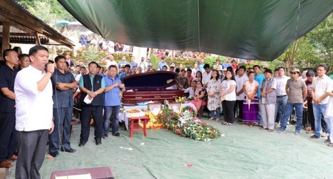 Jomde Kena Jomde Kena Laid to Rest with Full State Honours Northeast Today