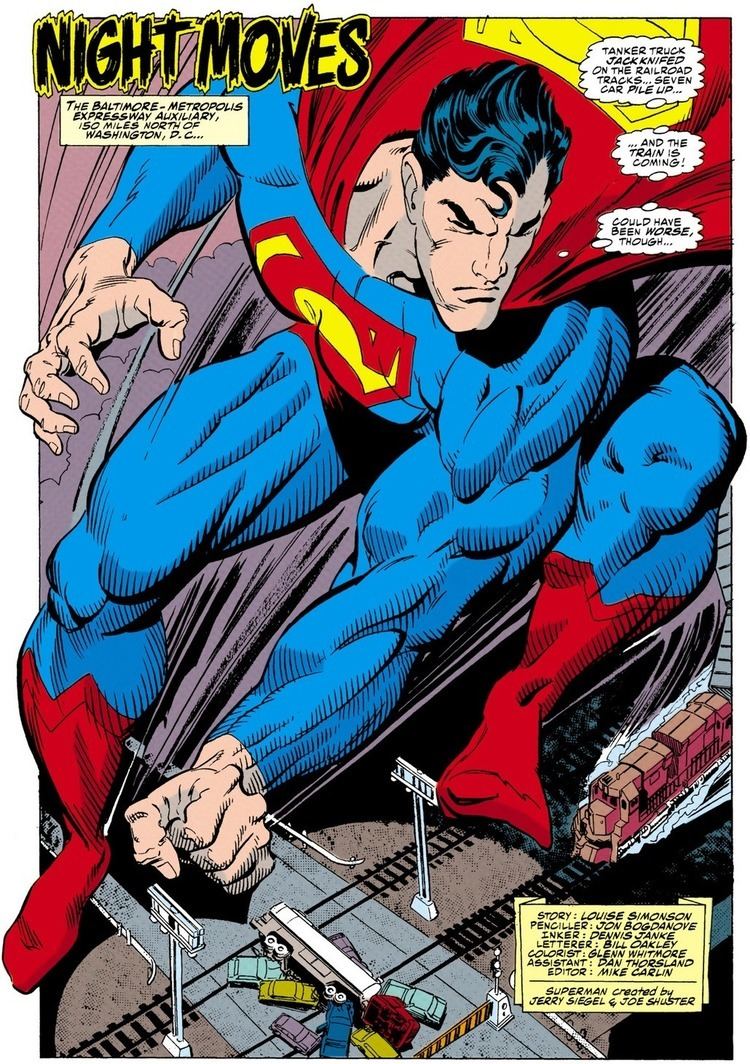 Jon Bogdanove WEST COAST AVENGERS Superman by Jon Bogdanove