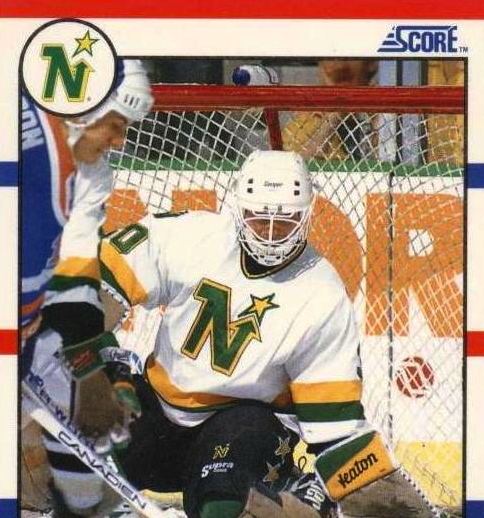 Jon Casey 198889 Jon Casey Minnesota North Stars Game Worn Jersey