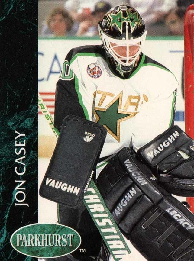 Jon Casey 199193 Jon Casey Minnesota North Stars Game Worn Mask