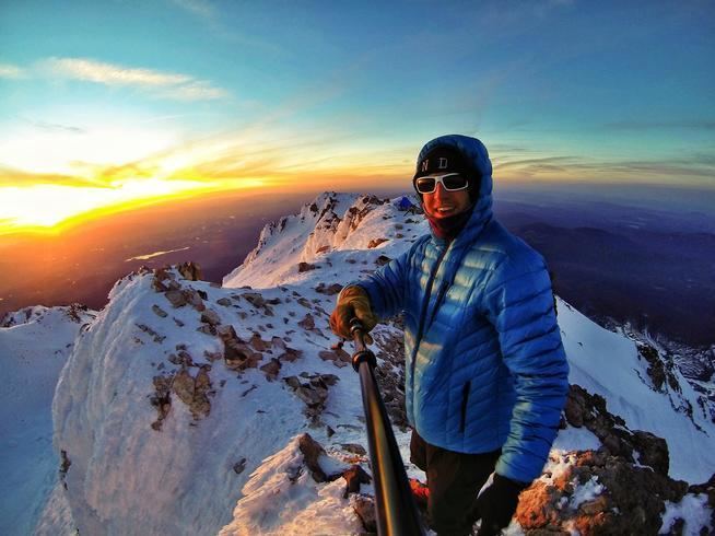 Jon Kedrowski Jon Kedrowski summits skis 20 highest volcanoes in