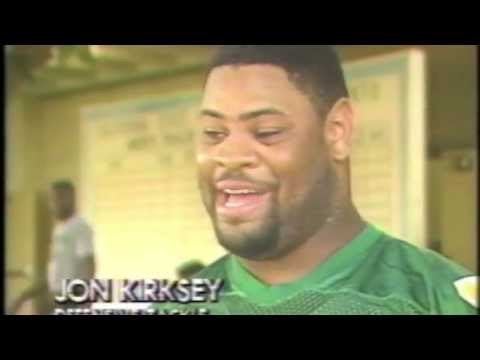 Jon Kirksey Big Jon Kirksey on Fox 40 Sacramento State Football YouTube