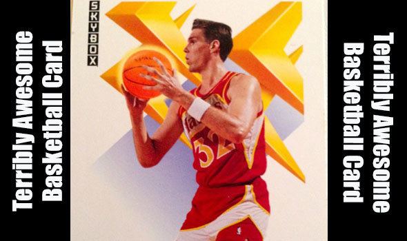 Jon Koncak Terribly Awesome Basketball Card Jon Koncak Sports Comedy