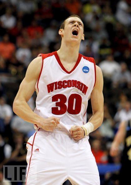 Jon Leuer Wisconsin Badgers Jon Leuer Makes Naismith Top 30 Midseason List