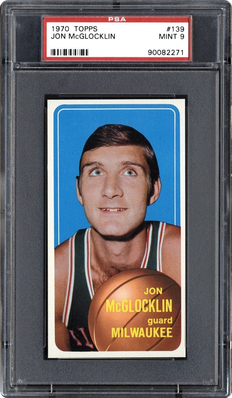 Jon McGlocklin 1970 Topps Jon McGlocklin PSA CardFacts