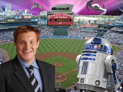 Jon Sciambi Robot Baseball ft Boog Sciambi amp R2D2 YouTube