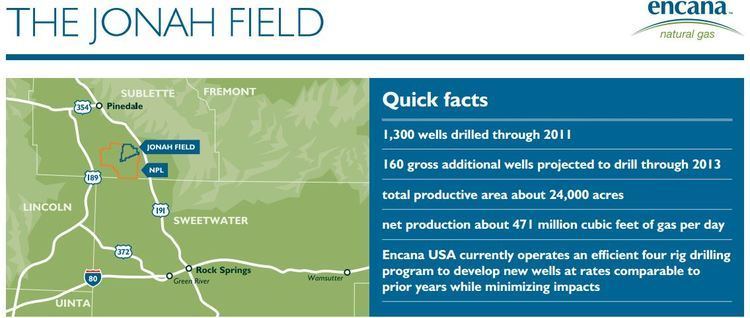 Jonah Field Pollutants detected in water wells in Sublette County39s gas fields