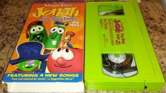 Jonah Sing-Along Songs and More! Veggie Tales Jonah Singalong Songs and More VHS Veggie tales and